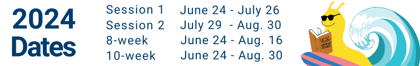 UCSC Summer Session dates